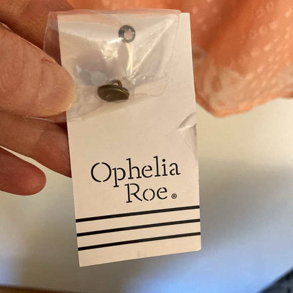 Ophelia Roe, Peach, Womens Blouse, Size XL - Picture 9 of 12